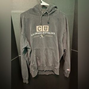 Vintage Pro Player University of Colorado Buffaloes Sweatshirt Hoodie Mens Sz L